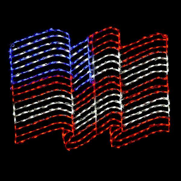 LED American Flag Waving