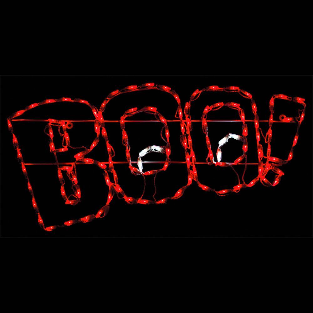 LED BOO Letters for Halloween Display