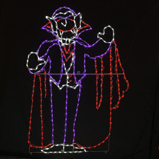 LED Dracula for Halloween Display