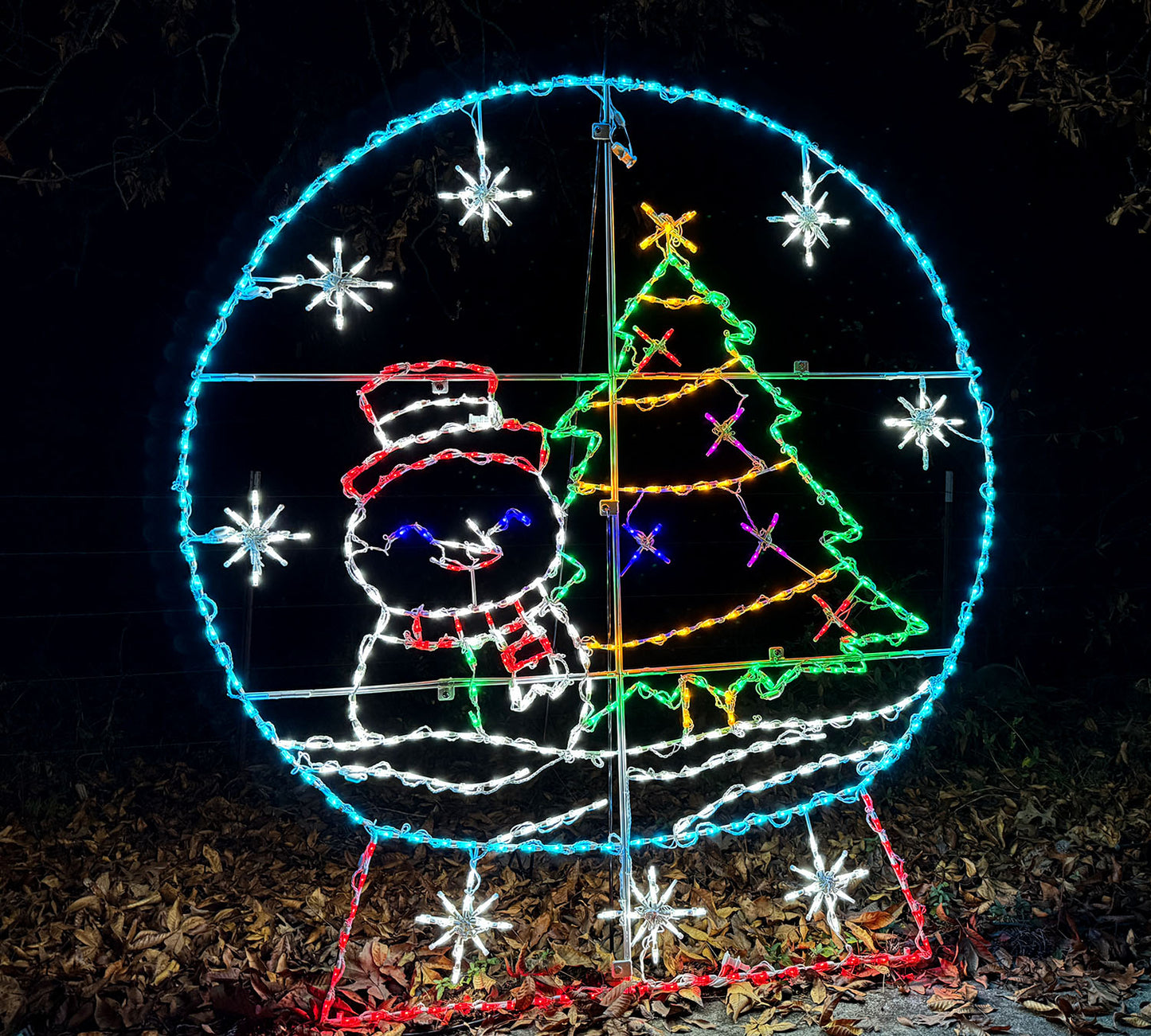 LED Christmas Snow Globe