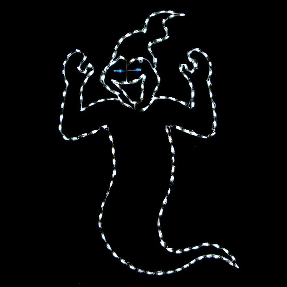 LED Ghost | Spooky Outdoor Lighted Halloween Display