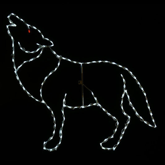 LED Howling Wolf for Halloween Display