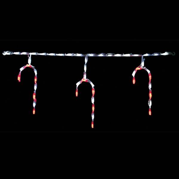 LED Candy Cane Linkable for Christmas Display