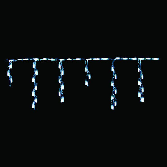 LED Icicle Cool White Linkable for Christmas Display