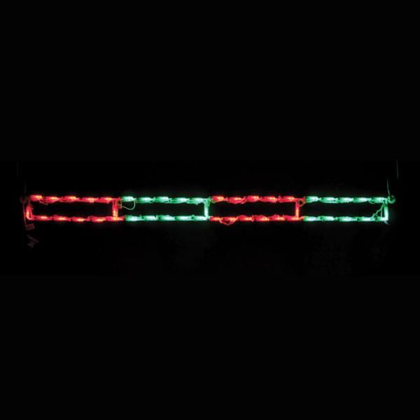 LED Peppermint Red and Green Linkable for Christmas Display