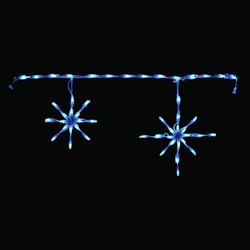 LED Snowflake Linkable | Quality Roofline Christmas Lights – Holiday ...