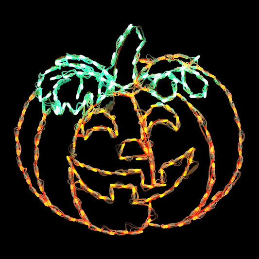 LED Jack-o-Lantern Smiling