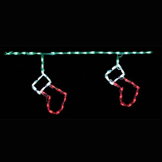 LED Stocking Linkable for Christmas Display