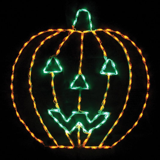 LED Jack-o-Lantern for Halloween Display