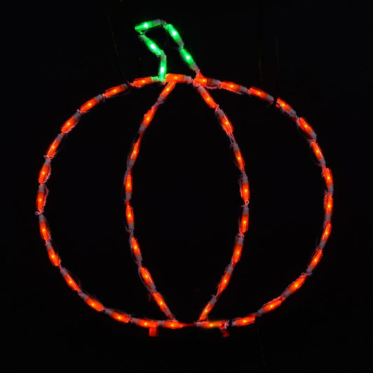LED Medium Pumpkin for Halloween Display