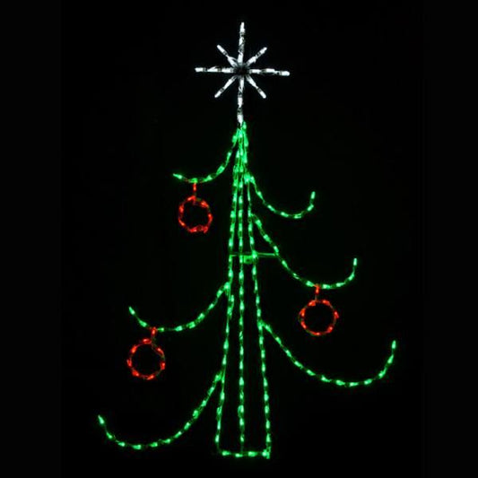 LED Swag Christmas Tree